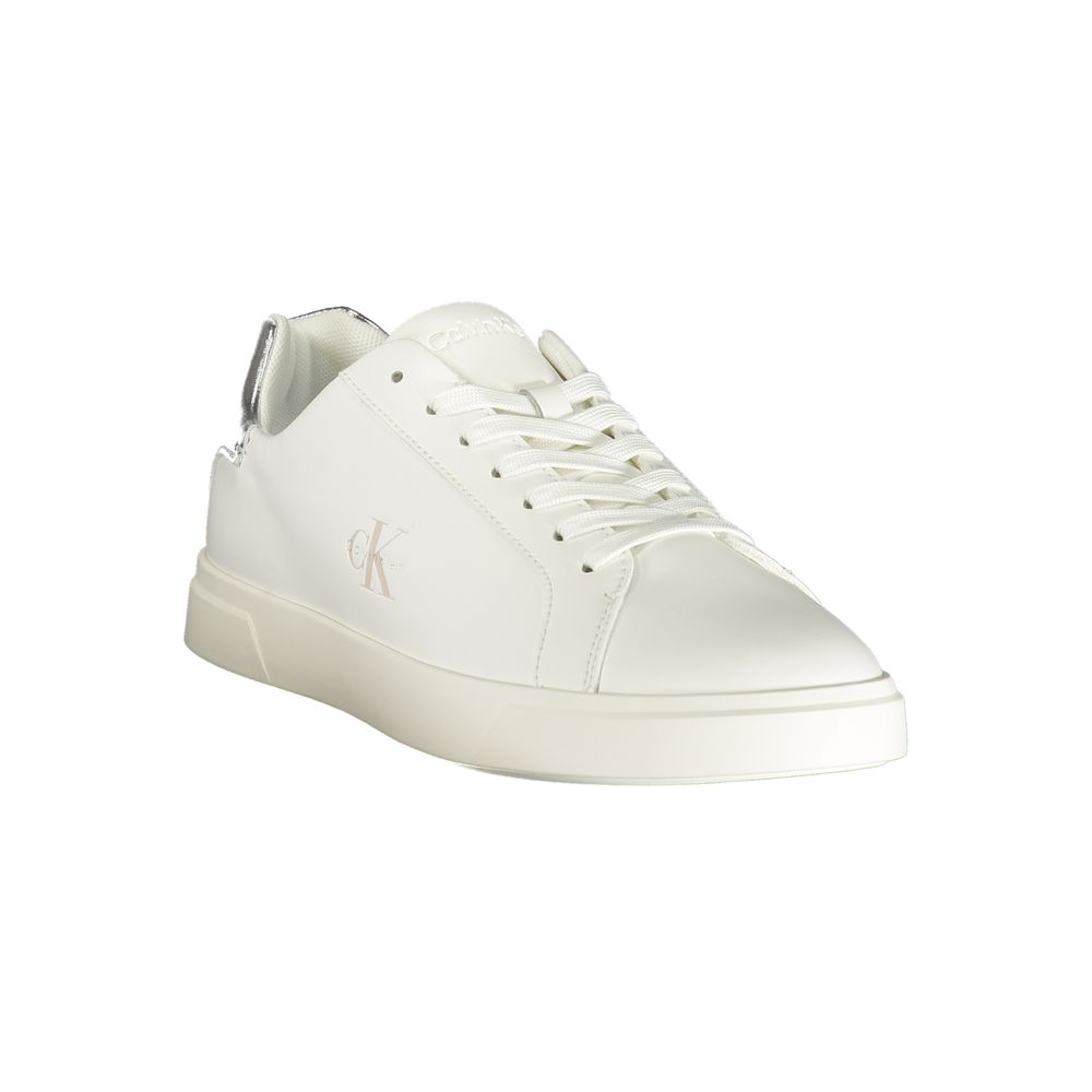 Calvin Klein Bianco Poliuretano Donna Sneaker