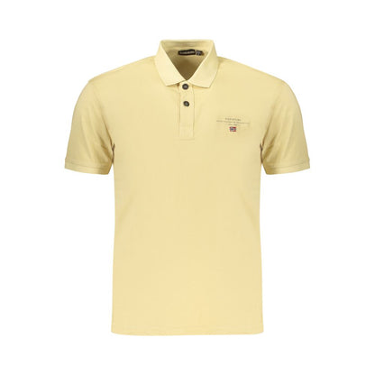 Napapijri Beige Cotton Men's Polo