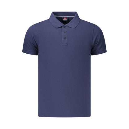 Norway 1963 Blue Cotton Men's Polo Shirt