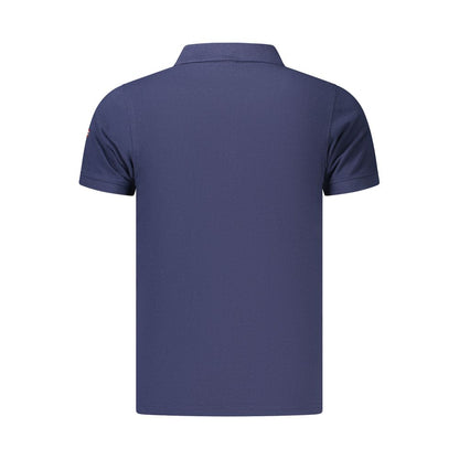 Norway 1963 Blue Cotton Men's Polo Shirt