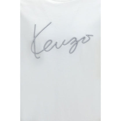 Kenzo White Cotton T-Shirt