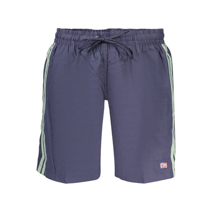 Norway 1963 Blu Poliammide Men's Boxer