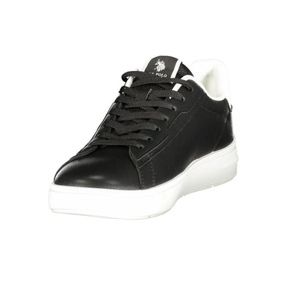 U.S. POLO ASSN. Black Polyester Men's Sneaker