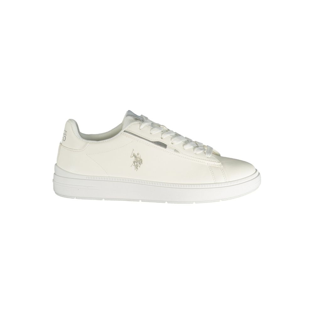 U.S. POLO ASSN. Bianco Poliuretano Mens Sneaker