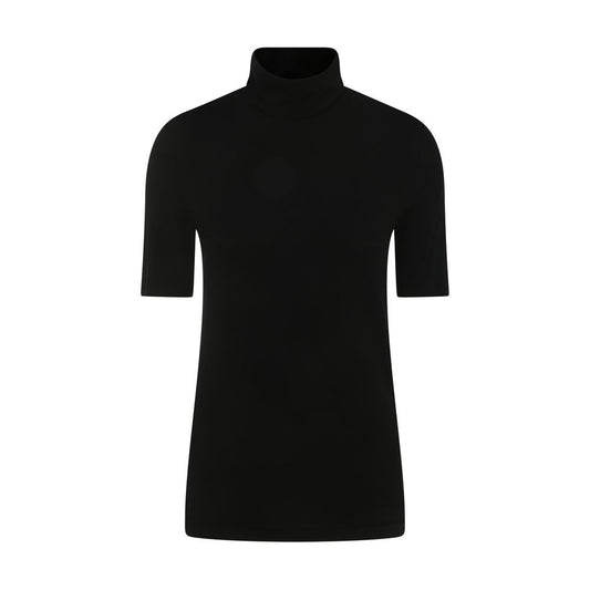 Wolford Black Synthetic T-Shirt