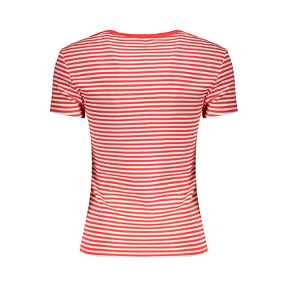 Tommy Hilfiger Red Cotton Women's T-Shirt