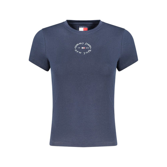 Tommy Hilfiger Blue Cotton Women's T-Shirt