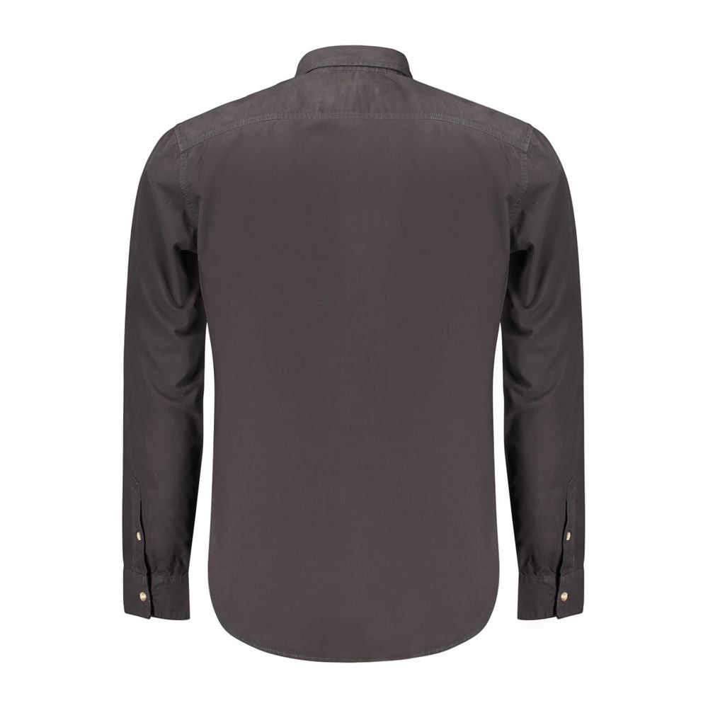 Guess Jeans Black Cotton Men's Shirt
