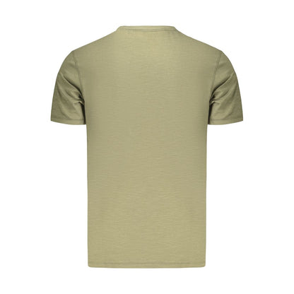 Hugo Boss Green Cotton Men's T-Shirt