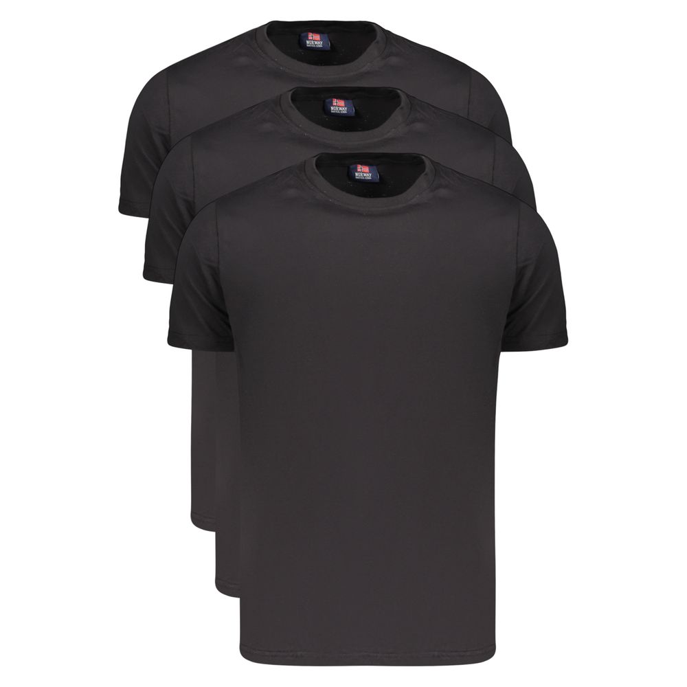 Norway 1963 Nero Cotton Mens T-Shirt