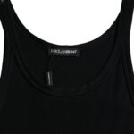 Dolce & Gabbana Black Tank Sleeveless Underwear Herre T-shirt