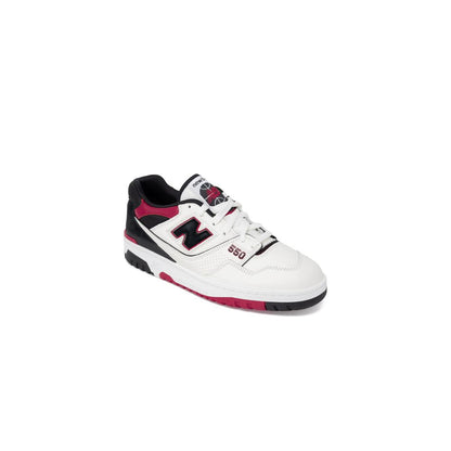 New Balance Red Leather Sneakers