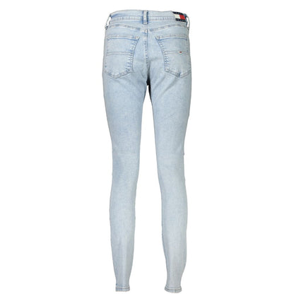 Tommy Hilfiger Light Blue Cotton Women Jeans