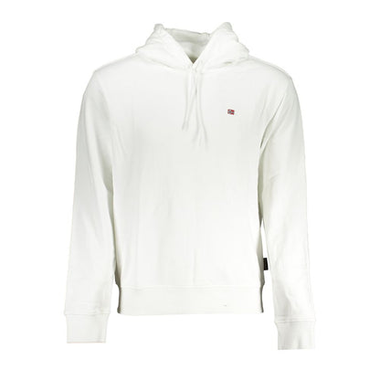 Napapijri White Cotton Men Sweater