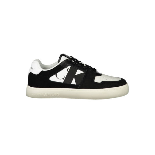 Calvin Klein White Polyester Men's Sneaker