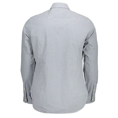 U.S. POLO ASSN. Azzurro Cotton Men's Shirt