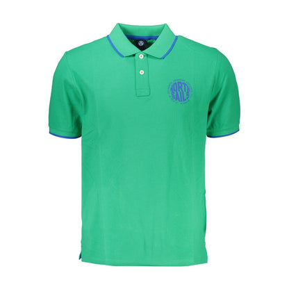 North Sails Verde Cotton Mens Polo Shirt