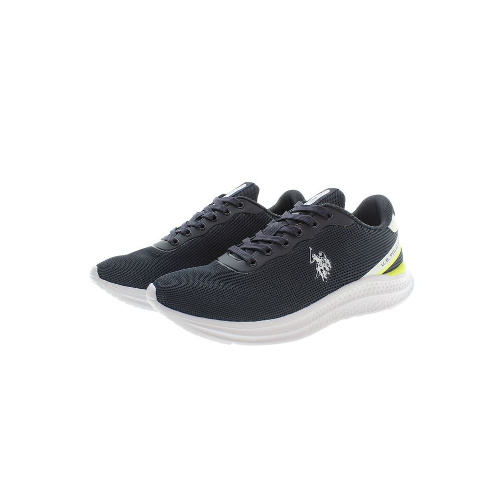 U.S. POLO ASSN. Blue Polyester Men's Sneaker