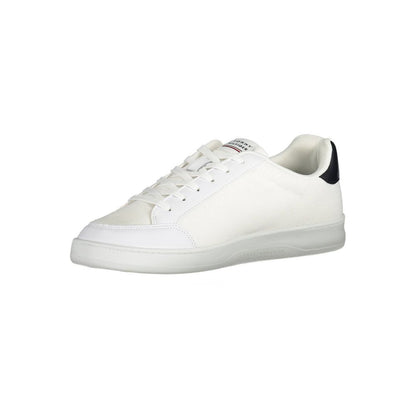 Tommy Hilfiger White Polyester Sneakers