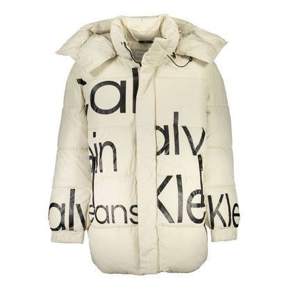 Calvin Klein Beige Polyester Jacket