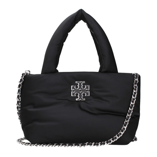 Tory Burch Black Fabric Handbags
