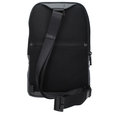 Piquadro Gray Fabric Crossbody Bags