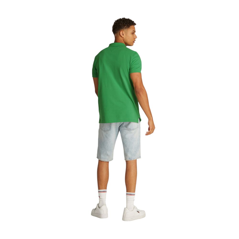 Tommy Hilfiger Jeans Bicolor Cotton Polo Shirt