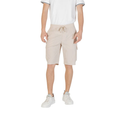 Hugo Boss Beige Polyester Bermuda
