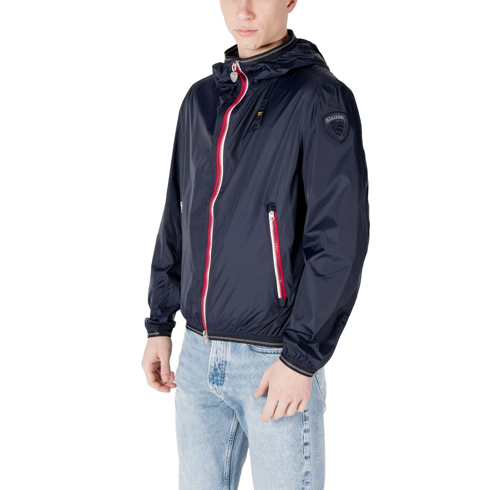 Blauer Blue Polyamide Jackets & Coat