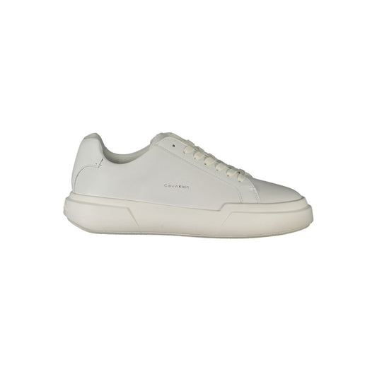 Calvin Klein White Polyester Sneakers
