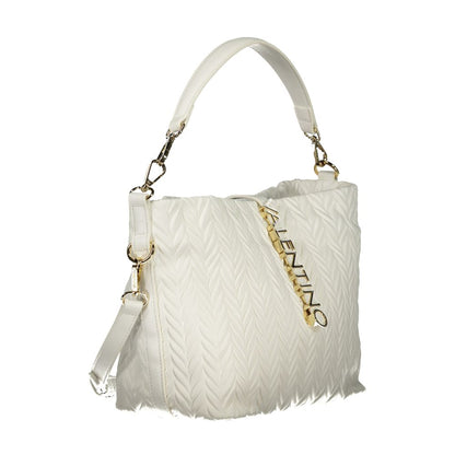 Mario Valentino Bianco Polyurethane Women Shoulder Bag