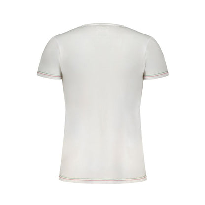 Aeronautica Militare Bianco Cotton Mens T-Shirt