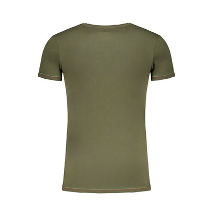 Aeronautica Militare Verde Cotton Men's T-Shirt