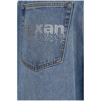 Alexander Wang Blue Cotton Jeans Denim