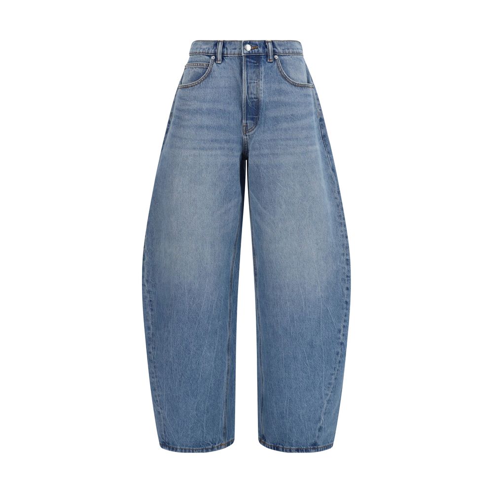 Alexander Wang Blue Cotton Jeans Denim