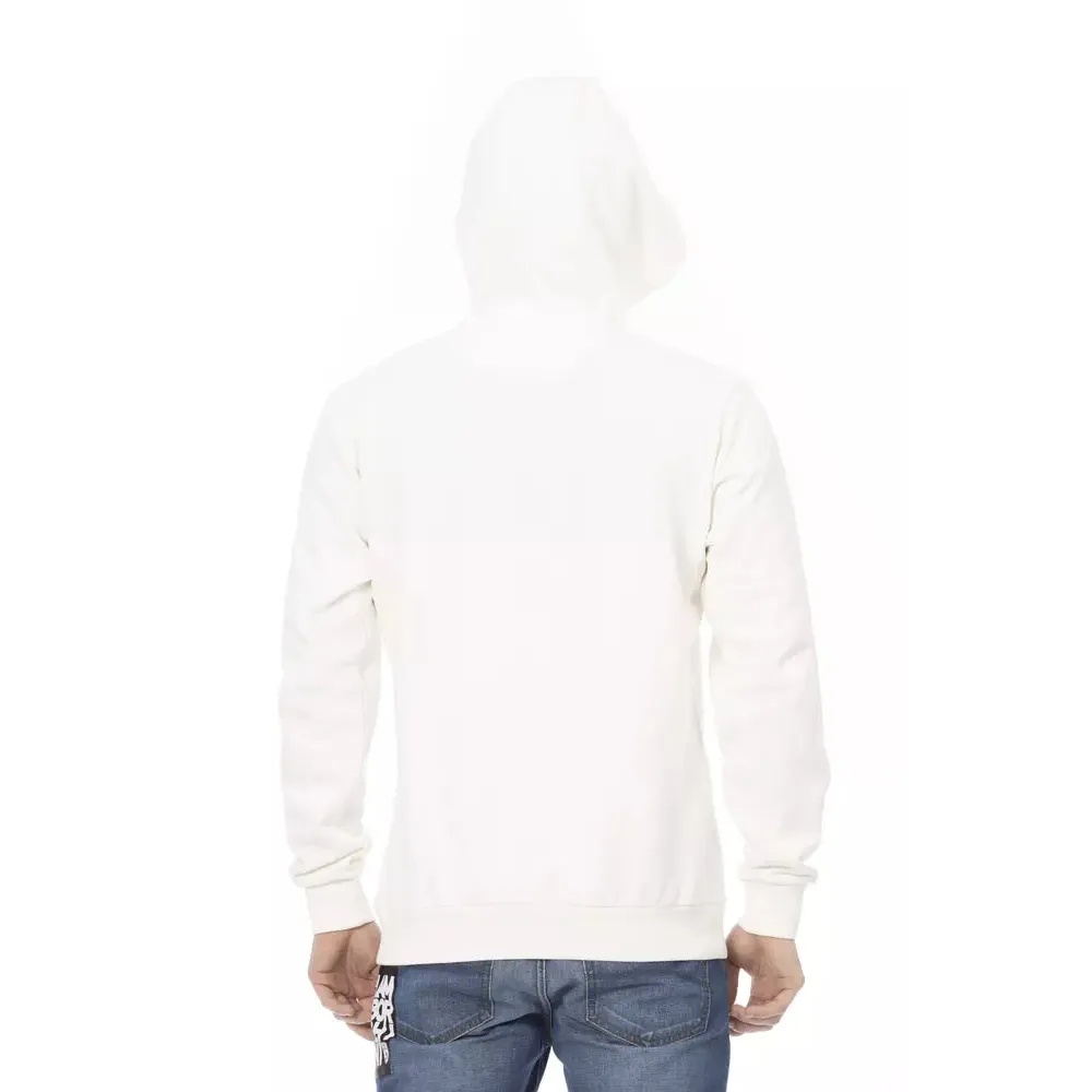 Automobili Lamborghini White Cotton Men Sweater