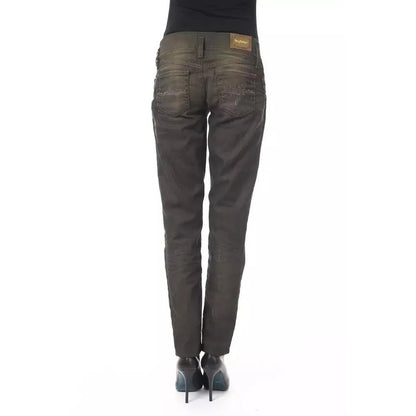 BYBLOS Black Cotton Women Jeans
