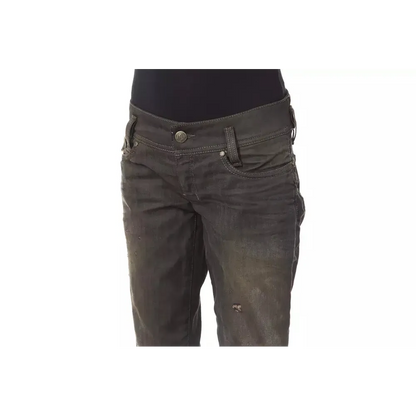 BYBLOS Black Cotton Women Jeans