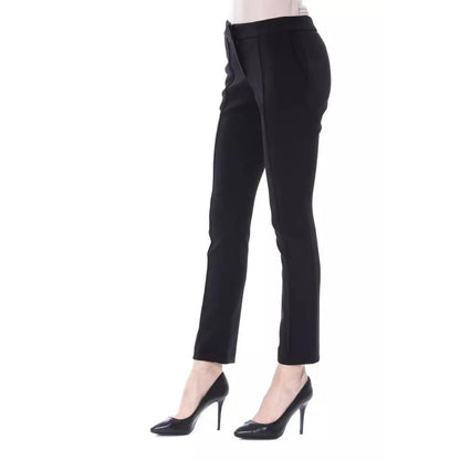 BYBLOS Black Polyester Women Pants