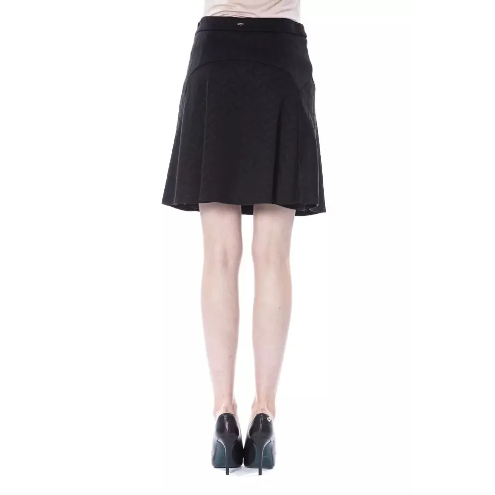 BYBLOS Black Polyester Women Skirt