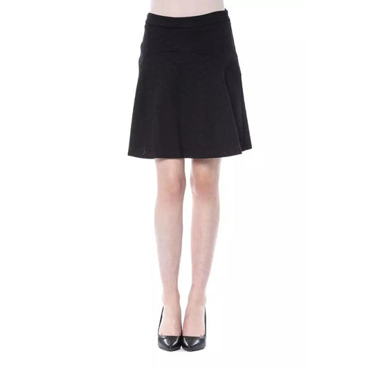BYBLOS Black Polyester Women Skirt