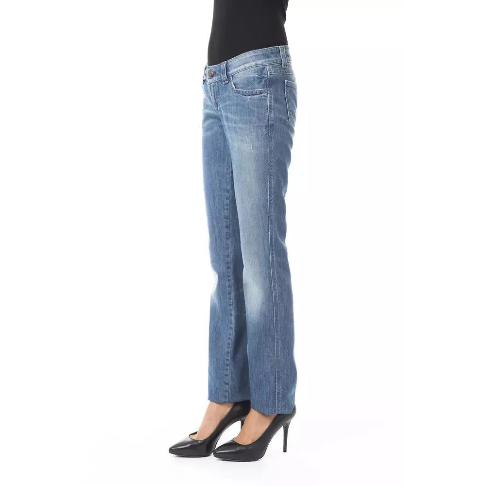 BYBLOS Blue Cotton Women Jeans