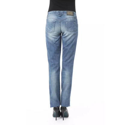BYBLOS Blue Cotton Women Jeans