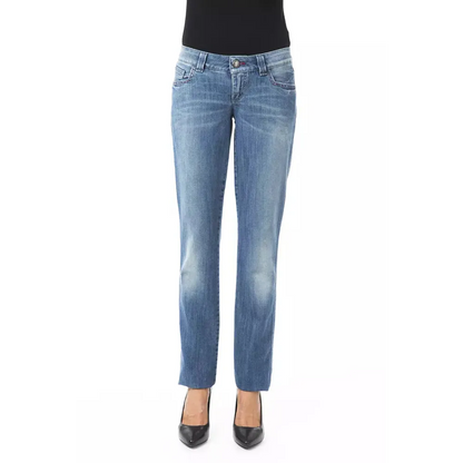 BYBLOS Blue Cotton Women Jeans