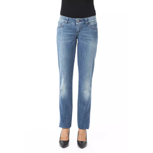 BYBLOS Blue Cotton Women Jeans
