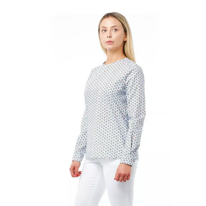 Bagutta White Cotton Women Blouse