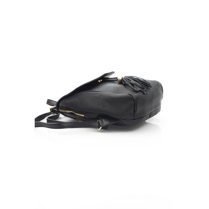 Baldinini Trend Black Leather Women Bag