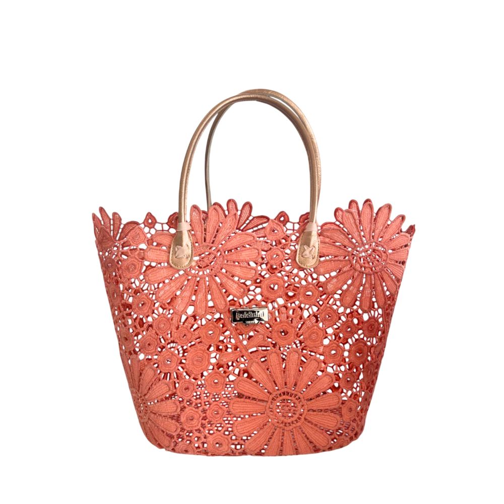 Baldinini Trend Pink PU Women Handbag
