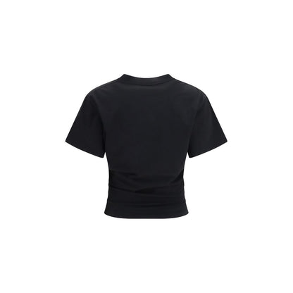 Balenciaga Black Cotton T-Shirt
