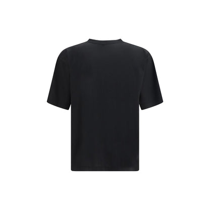 Balenciaga Black Cotton T-Shirt